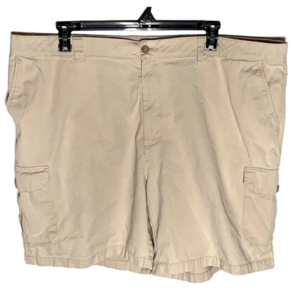 Harbor Bay Cargo Shorts Men’s Size 46 Stone Beige Regular